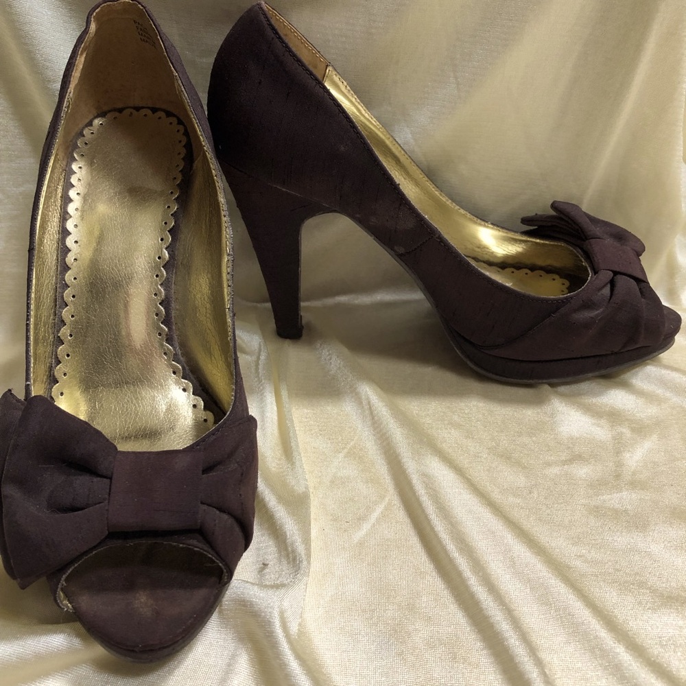 Brown heels